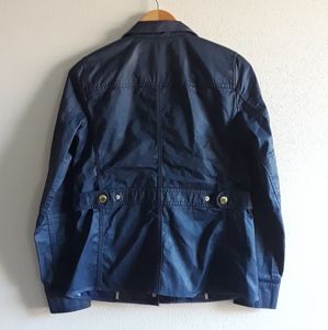 J. Crew Downtown Field Jacket Navy Blue Size XS